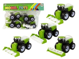 Set 4 tractores agricolas